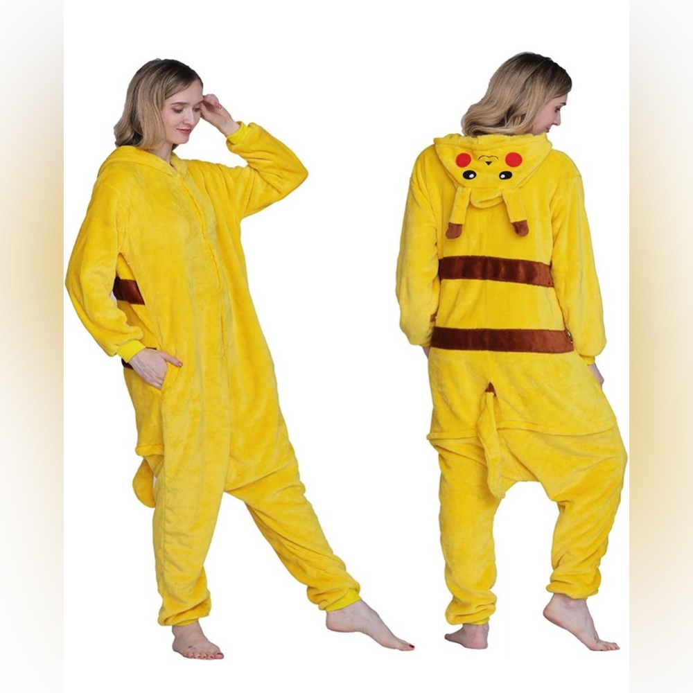 Pikachu Costume for Adult Size Small